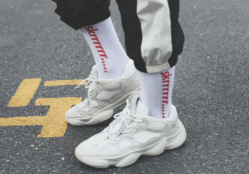 Бренд Tide ulzzang Harajuku skrrrrr... носки в стиле хип хоп хлопковые мужские и женские для