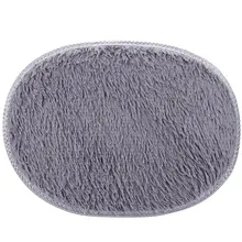 40*30 см Коврик в ванную комнату супер волшебный Противоскользящий коврик комната овальный коврик коврики Противоскользящий пушистый ворсистый район