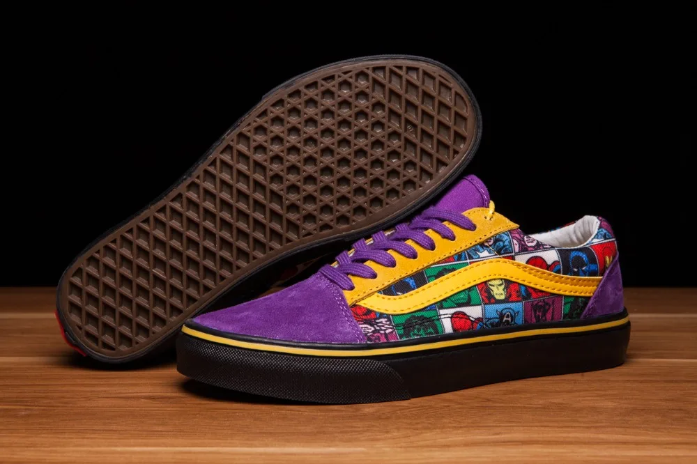 

VANS Marvel Series 2.0 Spider-Man 2 Red Blue Black Color Model SY36 Skateboarding Shoes Canvas Shoes Men/Women Size Eur 36-44