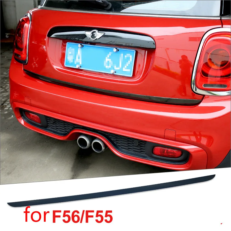 

For BMW MINI One Cooper F55 F56 Countryman R60 Stainless Steel Trunk Trim Patch Tailgate Protection Car Styling Accessories