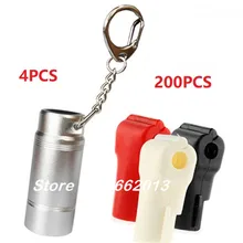 200 шт Пластиковые EAS Блокировка безопасности розничный магазин дисплей крюк Противоугонный стопор+ 4 магнитный ключ деташер