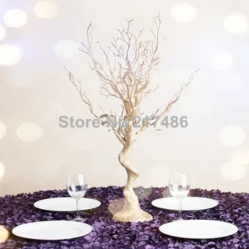 

(no crystal including )gold manzanita tree wedding, wedding table tree centerpieces