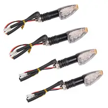Motorcycle Amber 14 LED Turn Signal Light Indicator Blinker Flashers For Yamaha Honda Suzuki Kawasaki Ducati BMW KTM Aprilia
