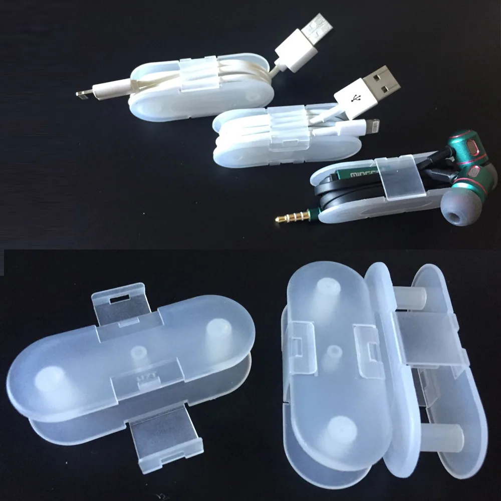10PCS Headphone Protector font b Cable b font Organizer Charger font b Cable b font Protector