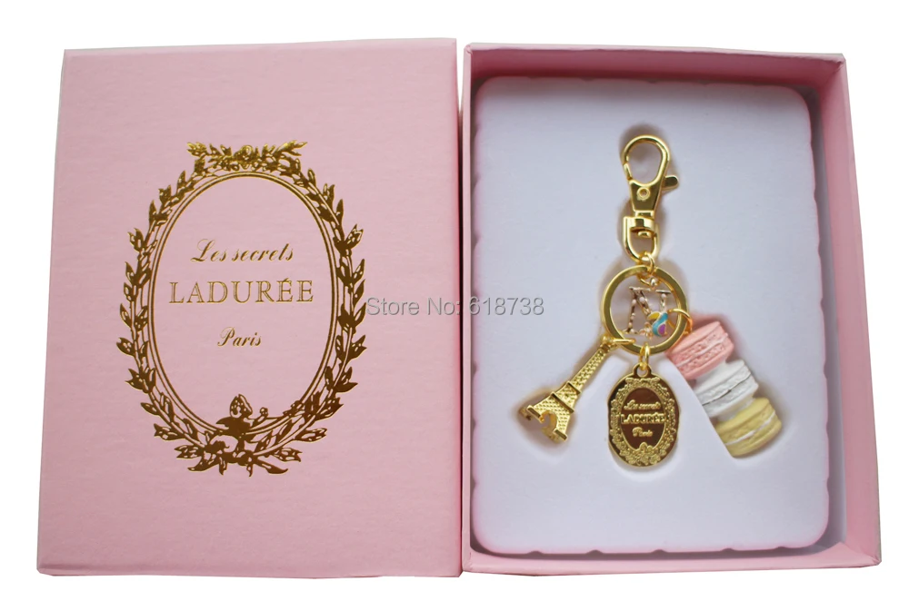 2015 New Macaroon keychain with N letter-gift box.jpg
