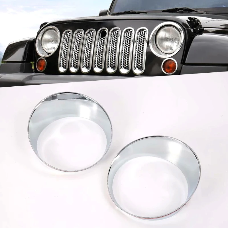 Buy Car Front Bumper Head Light Headlight Cover Trim
