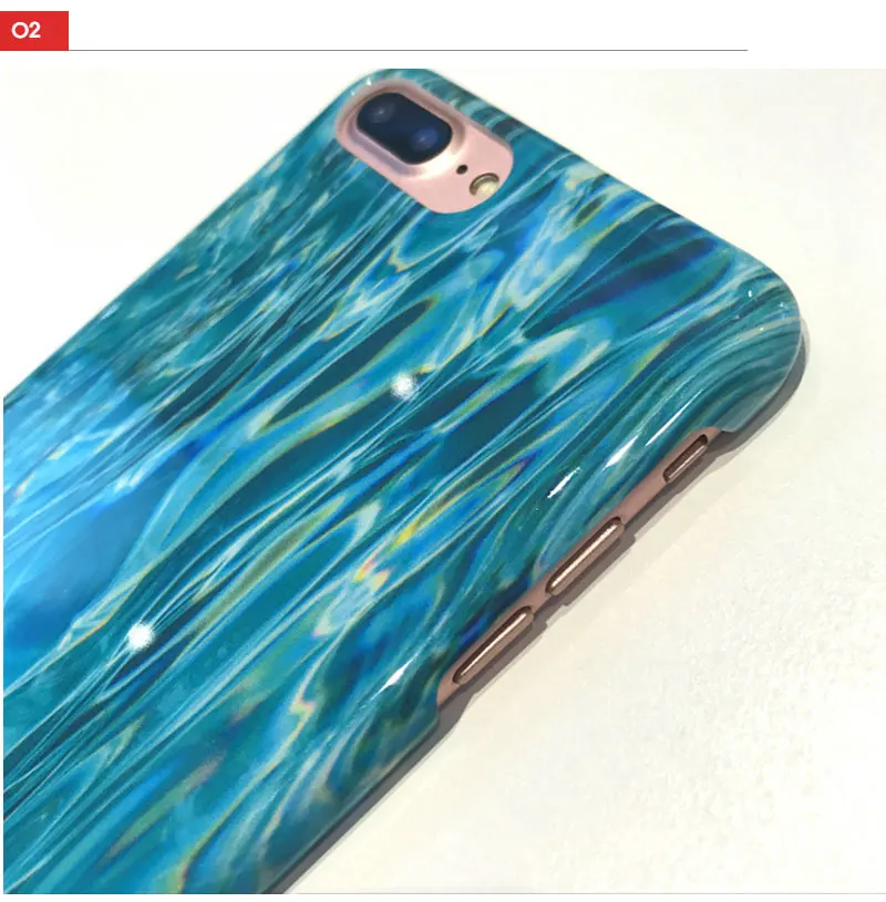 Water Glossy Phone Case For iPhone 6 7 8 Plus Case Cover For iPhone 6 Plus 7Plus 8Plus 6 s Plus 6s Cases Coque Capinha Shell TPU (15)
