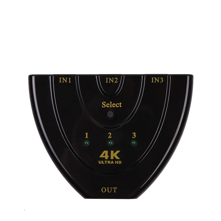 Kebidu 4K * 2K мини HDMI переключатель адаптер 1.4b 3 порта Переключатель сплиттер в 1 для ПК