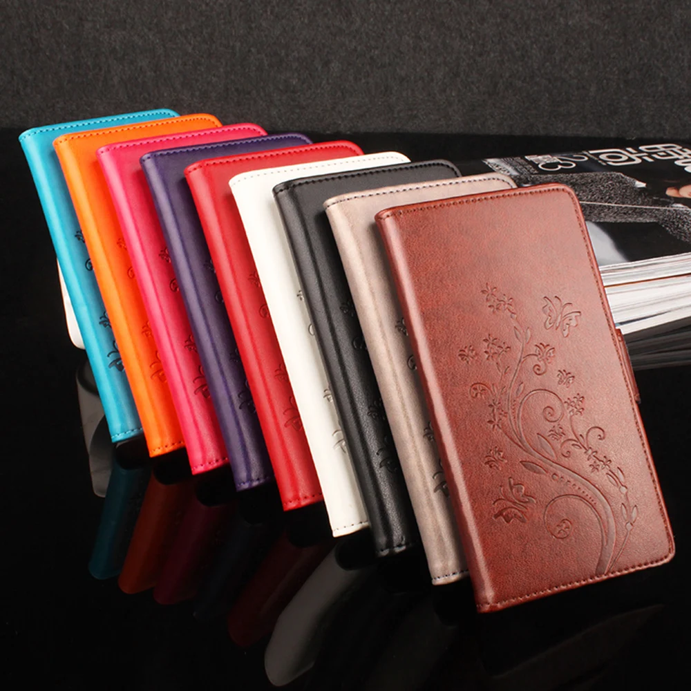 

Wallet Style Leather Case for Huawei Enjoy 7 Plus Fashion Embossed Flip Cover Case for Huawei Enjoy 7 Plus With Stand Function