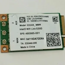 SSEA беспроводная карта для Intel WI-FI ссылка 5300 AGN Mini карта pci-e Dual Band 2,4/5,0 ГГц 450 Мбит/с 802.11a/b/g/n