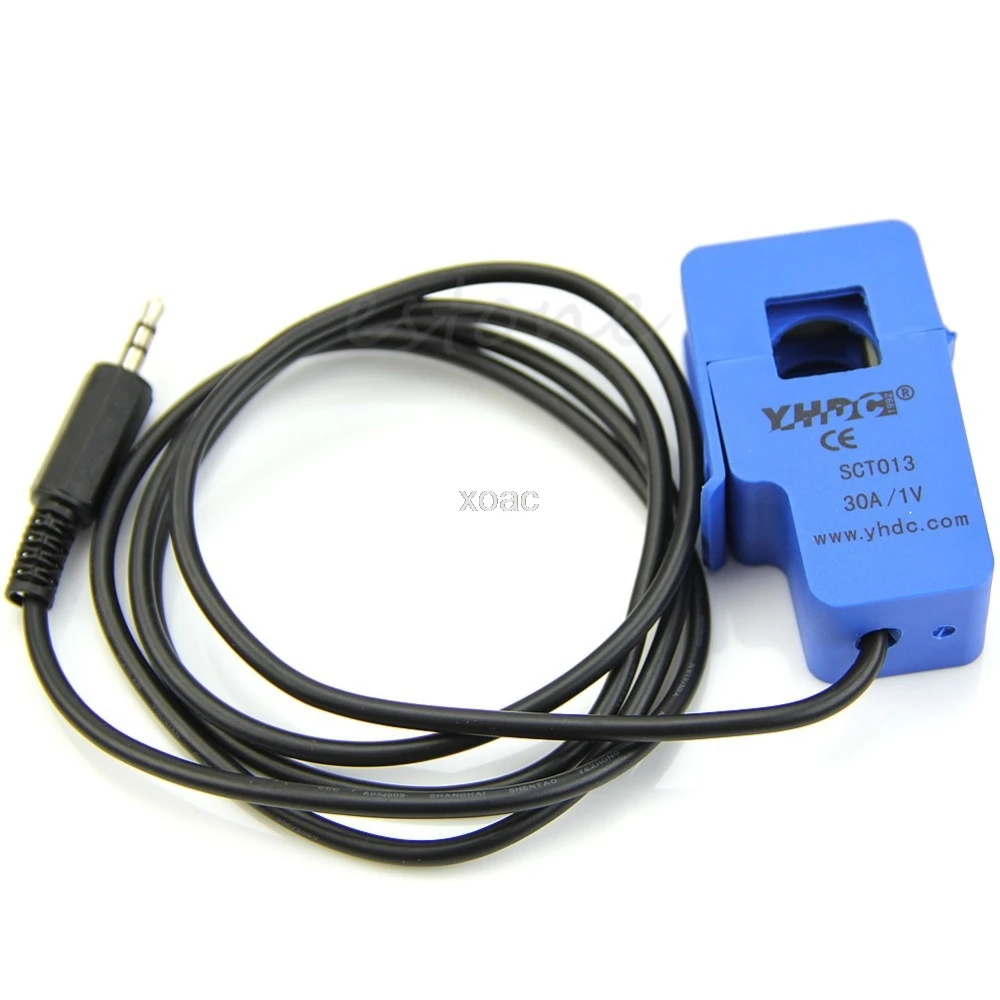 

SCT-013 Non-invasive AC Current Transformer Sensor Split Core Transformer 0-30A M06 dropship