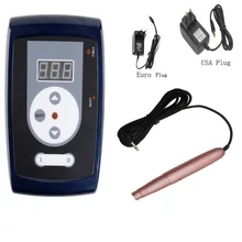 Digtal Novo dermografo Швейцарский двигатель постоянный макияж бровей Татуировка губ машина Easu нажмите Agulhs