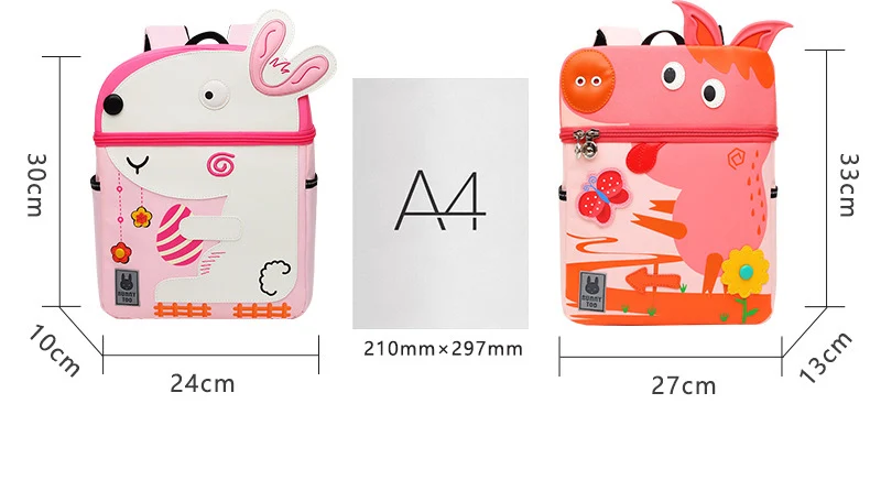 Shoolbag, детский рюкзак, детский единорог, детский сад, животные, S, мультяшная милая сумка для книг, для малышей, детские школьные сумки для девочек и мальчиков