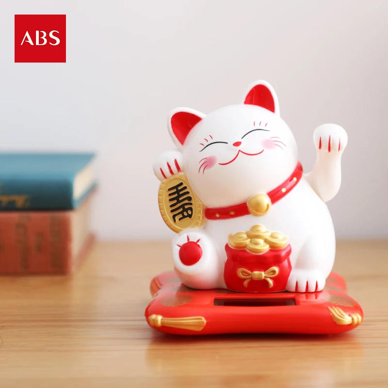 

Home Furnishing decorations gifts series solar Lucky Cat felicitous wish of making money the living room decoration