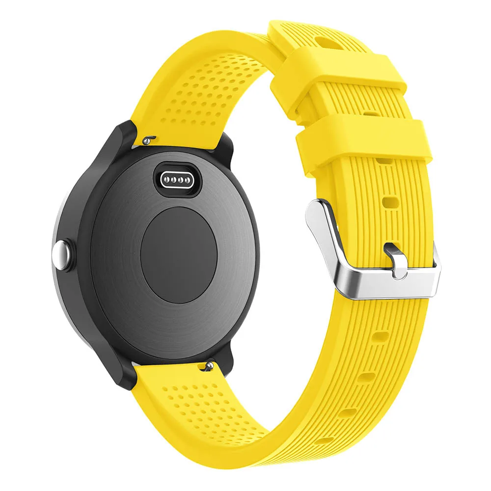 Силиконовый ремешок для часов Garmin vivoactive 3 сменный Samsung Galaxy Watch 42 мм gear s2 спортивный