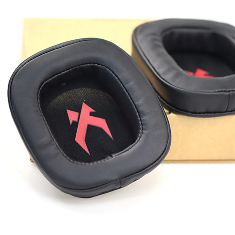 Ear Pads For XIBERIA K10 Headphones Replacement Memory Foam Earpads Fits Headphones Black protein Leather Comfortable MAY31 (6)