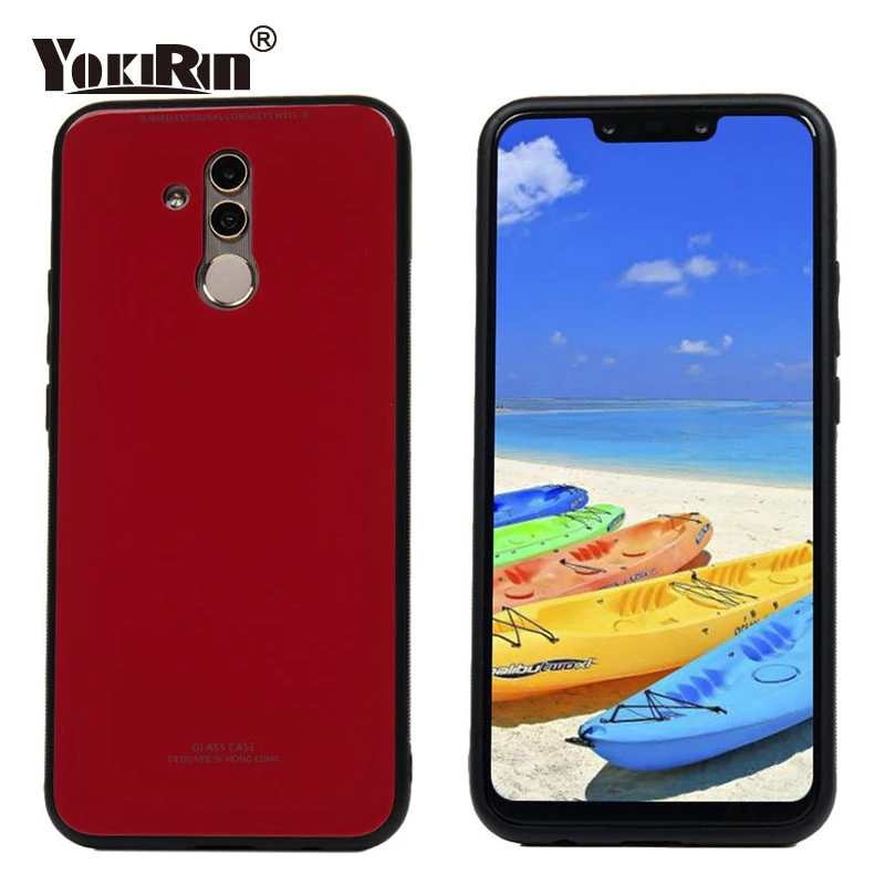 Tempered Glass Phone Case For Huawei Mate 20 Lite Hard Back Protective Cover Funda |