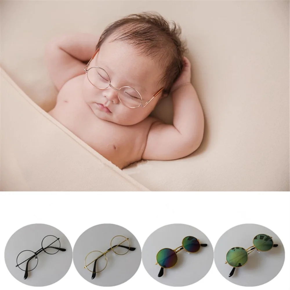 

Newborn Photography Props Sunglass Baby Decorative Glasses Studio Infant Photo Shooting Props Photography Babies Accessories