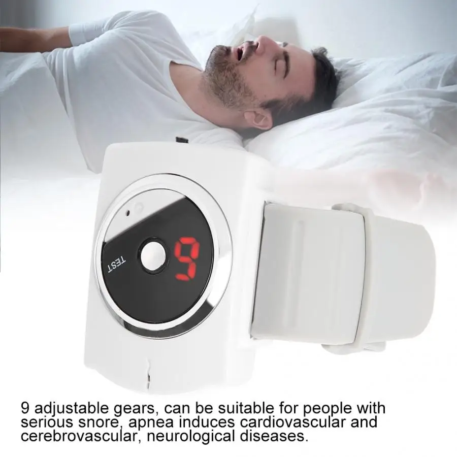 Умный Браслет Snore Gone с биодатчиком дальним инфракрасным излучением и защитой от