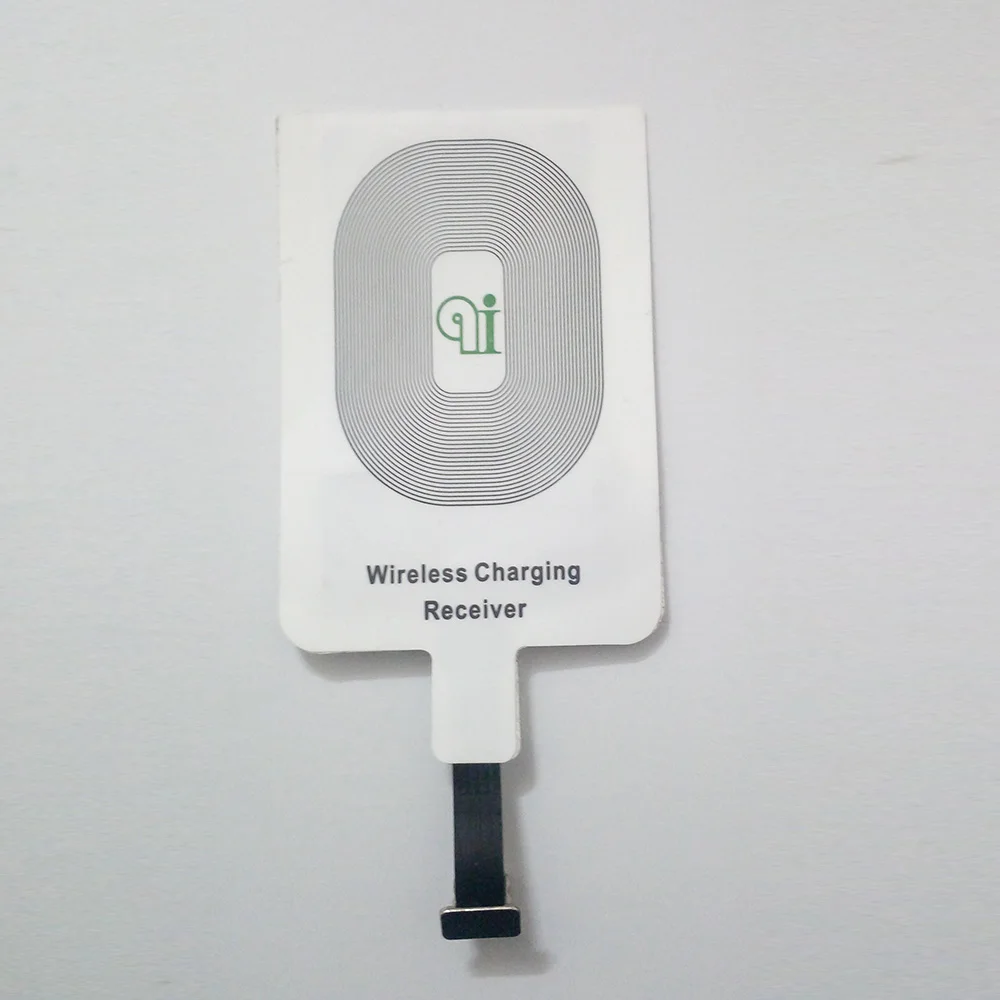 Ультра тонкий Qi беспроводной зарядное устройство приемник зарядный Модуль чехол для SAMSUNG Note 2 3 4 S5 для iPhone 5S 6S 7 Plus Android TYPE-C - Тип штекера: For iPhone