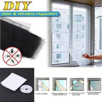 

Anti Mosquito Net For Kitchen Window Net Mesh Screen Mosquito Mesh Curtain Protector Insect Bug Fly Mosquito Window Mesh Screen