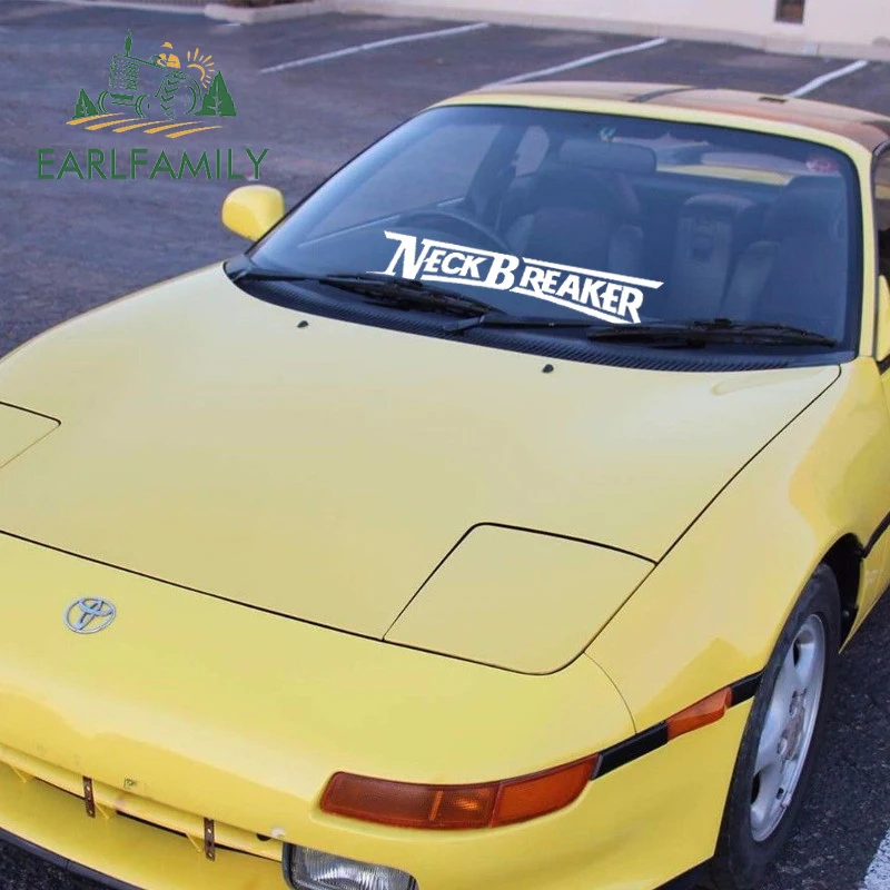 EARLFAMILY 90 см x 16 4 автомобильный Стайлинг JDM шейный выключатель стойка баннер стикер