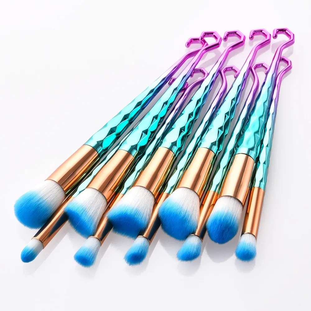 Novelty Diamond Make Up Brushes Blush Foundation Eyebrow Brush with