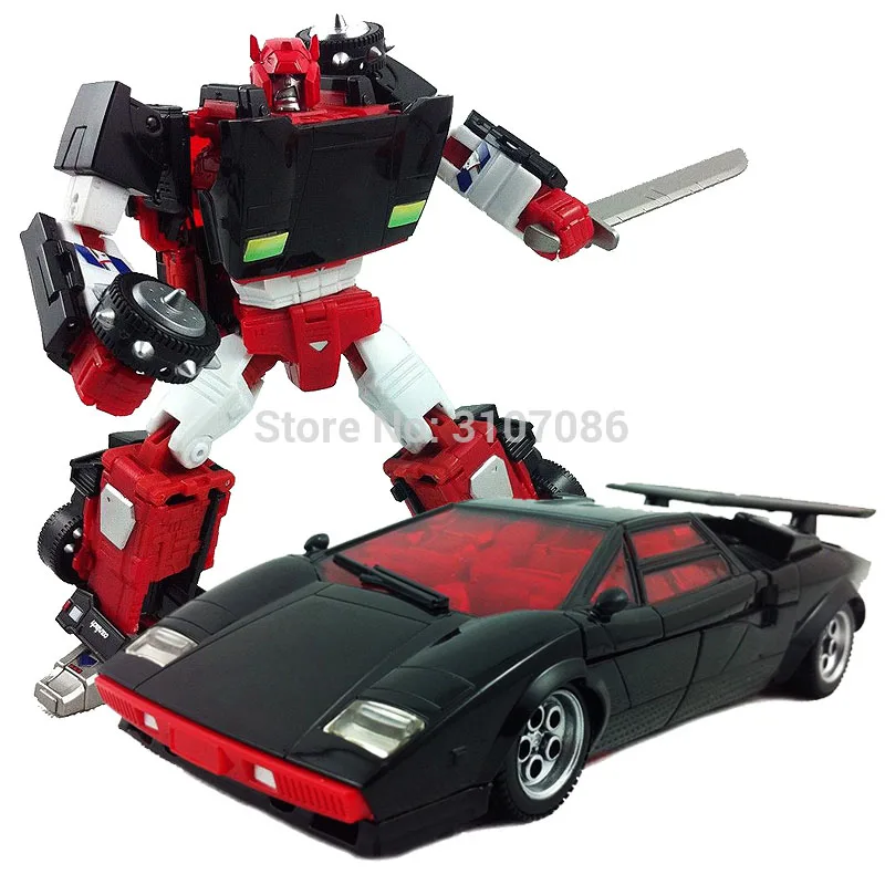 TKR трансформация MP12 MP-12 Sideswipe красный и черный MP шедевр ко фигурка коллекция Робот Игрушки - Цвет: MP12G