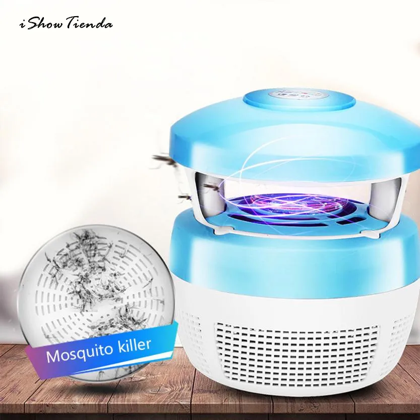 

13x14cm Mosquito Killer Light 5W USB Smart Optically Controlled Insect Killing Lamp Mosquito Repeller