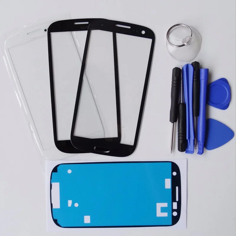 Переднее стекло с номером отслеживания для Samsung Galaxy GT i9300 9300i i9305 S3 III сменная