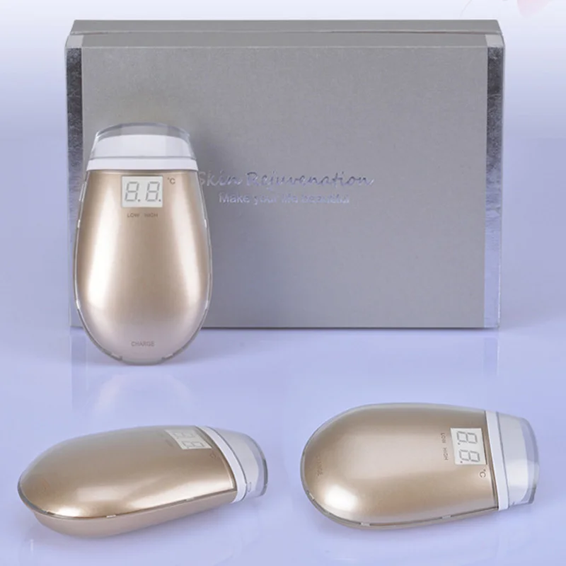 

LCD Temperature Control Portable Fractional Dot Matrix Wrinkle Double Chin Removal Skin Lifting RF Thermage Face Tonning Device