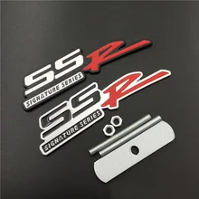 Car Styling for SSR Metal Front Grille Emblem Badge Sticker Decoration for Chevrolet Cruze Aveo Captiva Malibu Sail Lacetti Trax Car Styling for SSR Metal Front Grille Emblem Badge Sticker Decoration for Chevrolet Cruze Aveo Captiva Malibu Sail Lacetti Trax