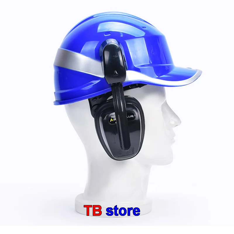 Capacete de Isolamento Capacete de Capacete de Isolamento Prevenção de Ruído Delta Plus Capacete de 103008 Orelha-gancho Earmuffs 33db Proteção Integrada 102020 Abs 9 earmuffs prevenção de ruído 33db proteção integrada