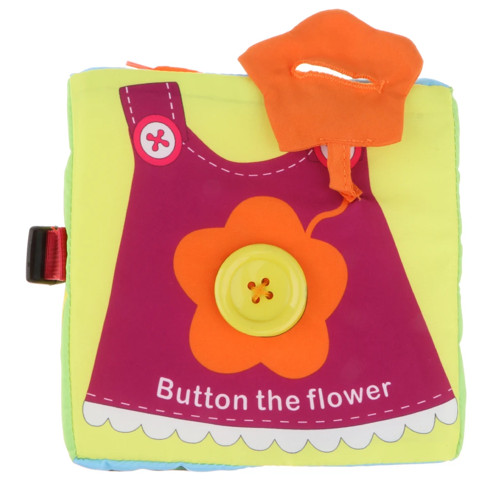 Lace Dress Learning Toys for Fine Motor Skills & Learn Button Buckle Zip 