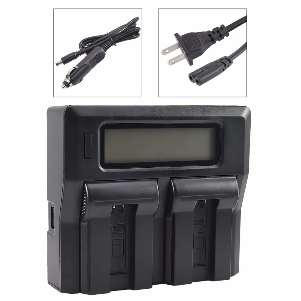 

DSTE LCD110A Dual Battery Charger with USB Port for NB-9L