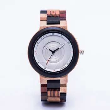 

2019 men wooden watches unisex unique camera style wood band casual fashion quartz wristwatch Retro Luxury gift watch for man