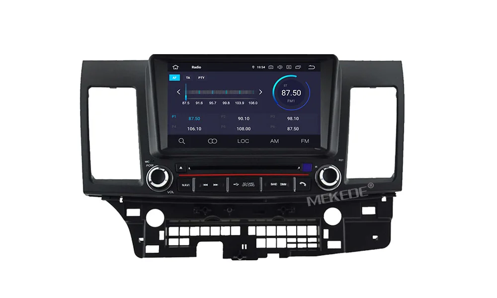 Flash Deal Android 9.0 8"2din car gps navigation radio cassette player for Mitsubishi Lancer EX EVO Lancer 10 2006-2016 WiFi BT USB navi 19