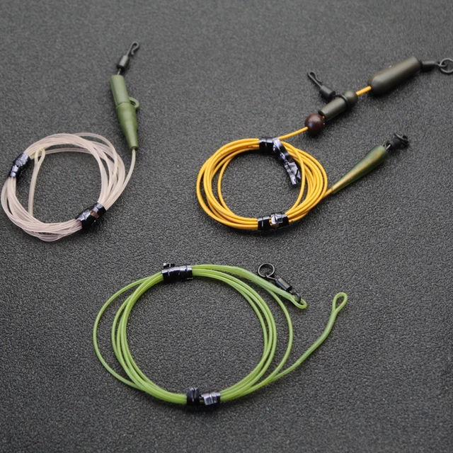 Special Offers Fused Carp Fishing Leader Carp Link Fluorocarbon Safezone Leader Ring Swivel High Carbon Nylon Line Braid Line with Coating Ring Special Offers Fused Carp Fishing Leader Carp Link Fluorocarbon Safezone Leader Ring Swivel High Carbon Nylon Line Braid Line with Coating Ring