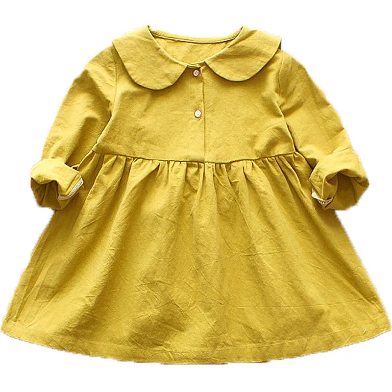 

Cartoon Cat Girls Princess Dress 2019 Autumn Long Sleeve Toddler Girl Dresses 1-5 Year Brand Cotton Little Children Casual Dress