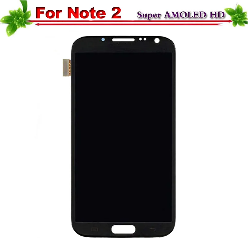 Super AMOLED HD для samsung Galaxy Note 2 Note2 N7100 N7105 T889 i317 i605 L900 ЖК дисплей Дисплей Сенсорный экран
