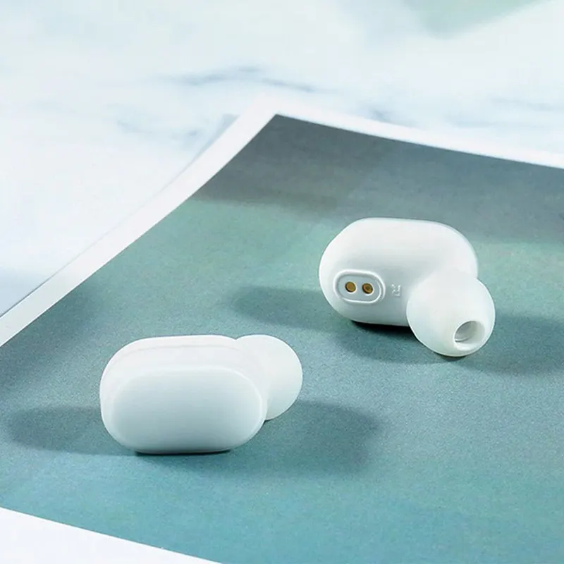 Оригинальные Xiao mi AirDots Bluetooth наушники Молодежная версия стерео mi ni Беспроводная Bluetooth 5,0 гарнитура с mi c наушники