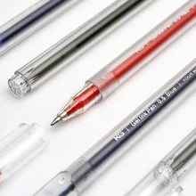 

Transparent Office pen Writing pen gel pen 10pcs 0.5mm