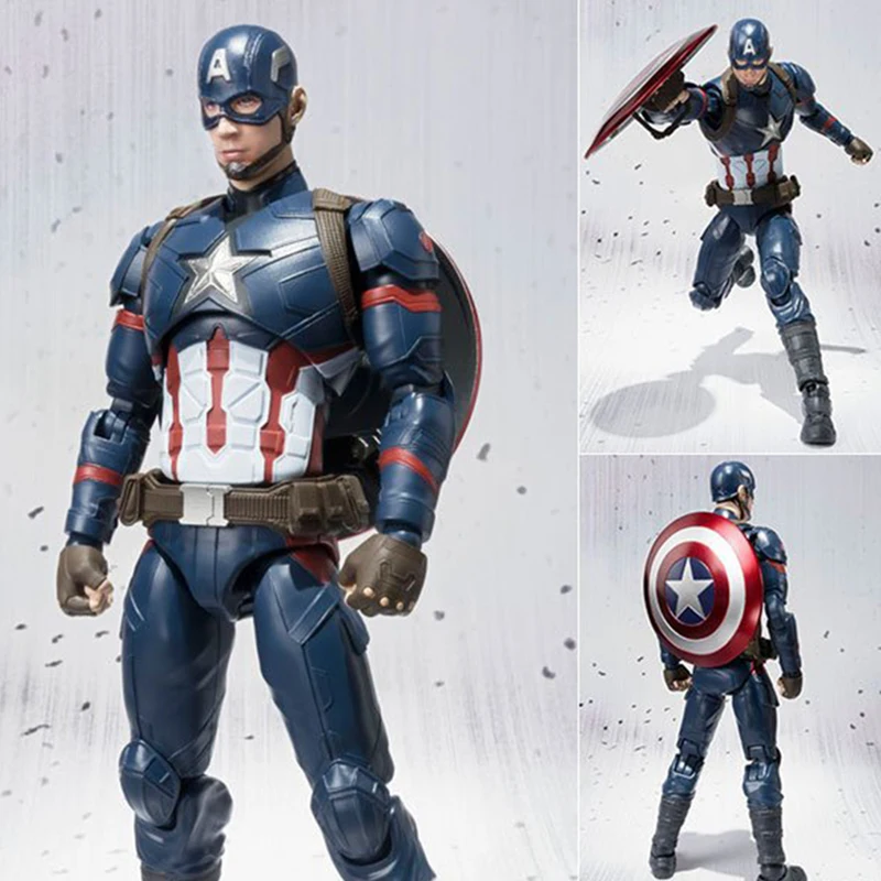 Captain America Variant Action Figure SHF Variable Captain ...