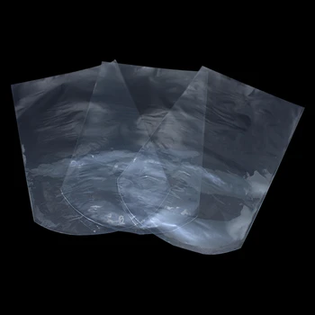 

300pcs/Lot PVC Heat Shrinkable Bag Clear Wrapping Film Pouch Bags For Cosmetic Grocery Packaging Blow Molding Storage Materials