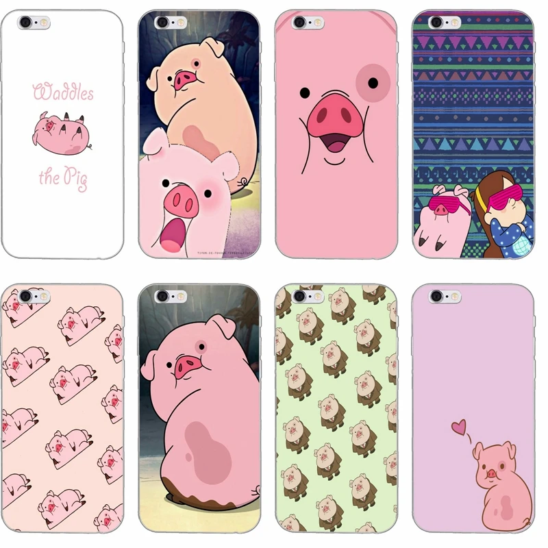 

For Huawei Mate 10 P9 P20 Lite Pro P Smart GR5 Honor V10 8 9 5A 5C 6 Play 6X 6A 6C 7X gravity falls Waddles pig Soft phone case