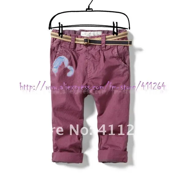 fashion pants, cotton pants for kids 