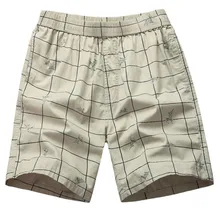 Красавец шорты для улицы и занятий спортом плед карман Мужские Шорты для купания быстрое высыхание пляжная одежда удобные плавательные пляжные шорты N20