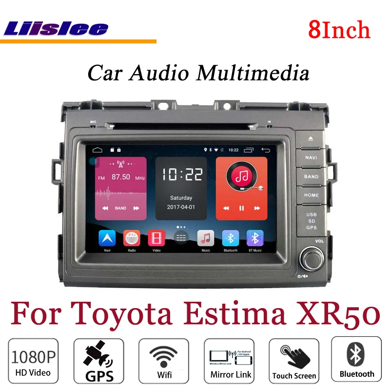 Liislee For Toyota Estima XR50 Stereo Android Radio DVD Player 3G Wifi