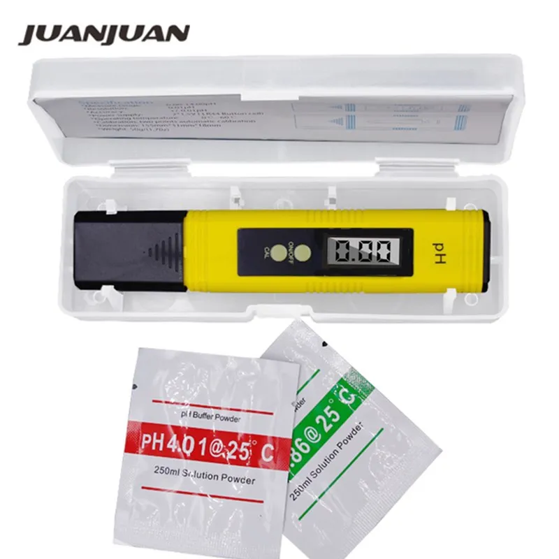 JJ Digital Ph Meter 0 01 Ph High Accuracy Water Quality Tester