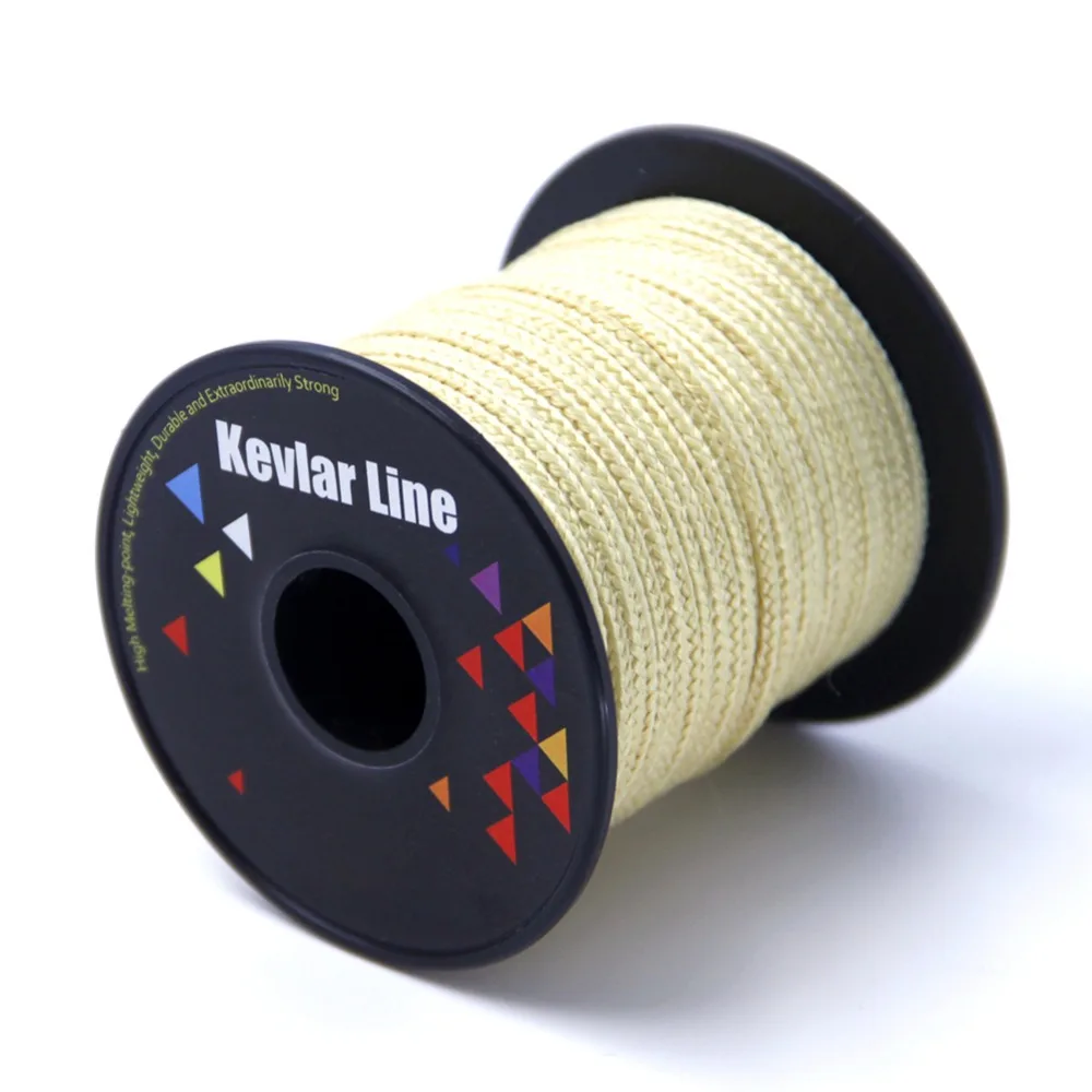 

50ft / 15M 2000lbs Braided Kevlar Fishing Line Outdoor Camping Cord Garden Rope Super Strong Kevlar Line For Kite Flying